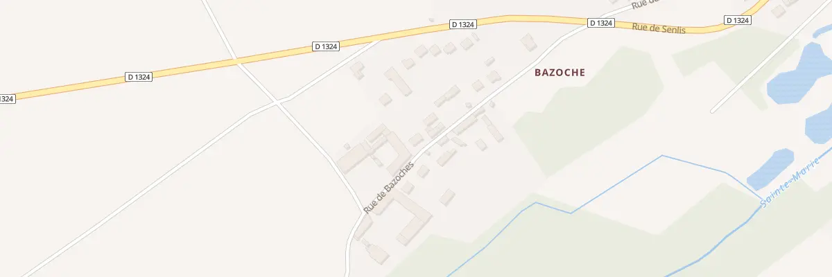 Plan du 17 Rue de Bazoches à Duvy