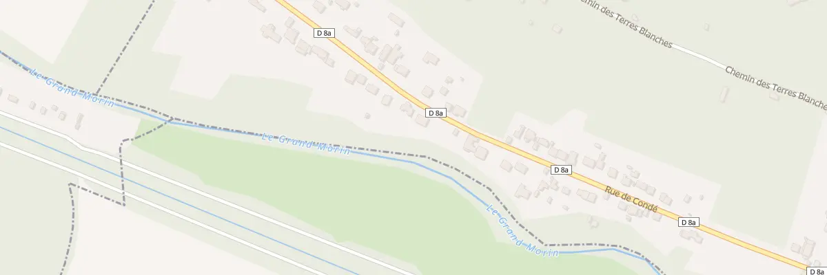 Plan du 861 Rue de Condé à Couilly-Pont-aux-Dames