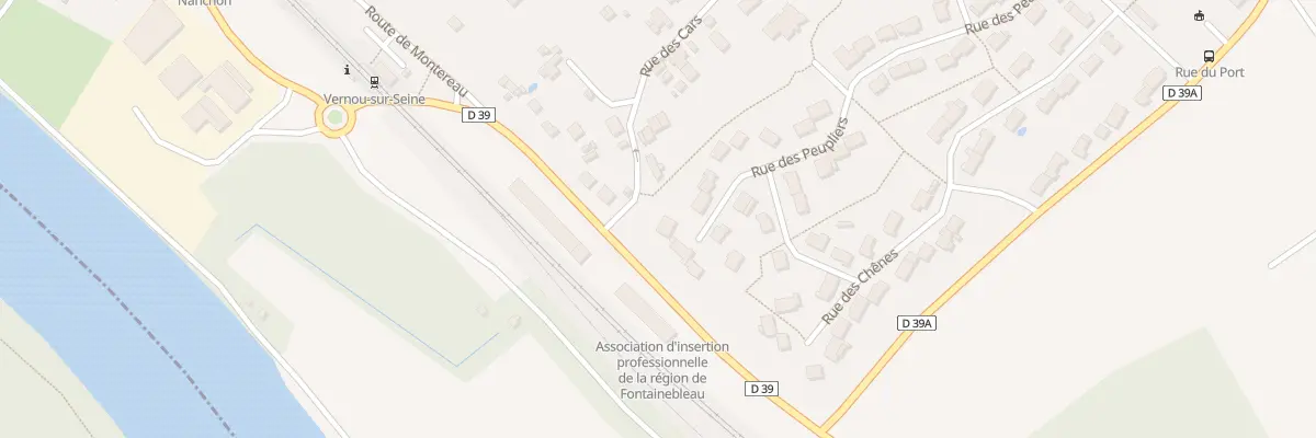 Plan du 28 Rue des Peupliers à Vernou-la-Celle-sur-Seine
