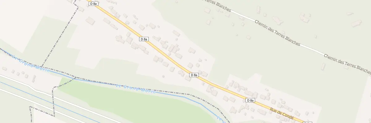 Plan du 886 Rue de Condé à Couilly-Pont-aux-Dames