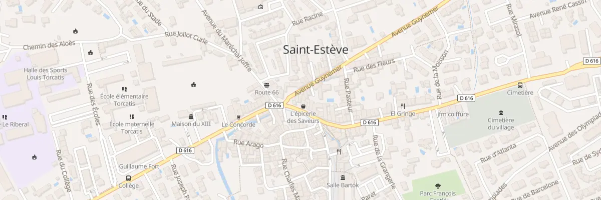 Plan du 7 Quai Marcel Roca à Saint-Estève