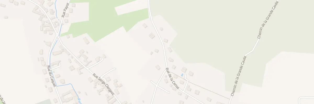 Plan du 346 Rue de la Cense à Chevincourt