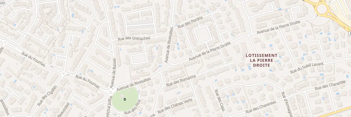 Plan du 6 Rte de Rivesaltes à Saint-Estève