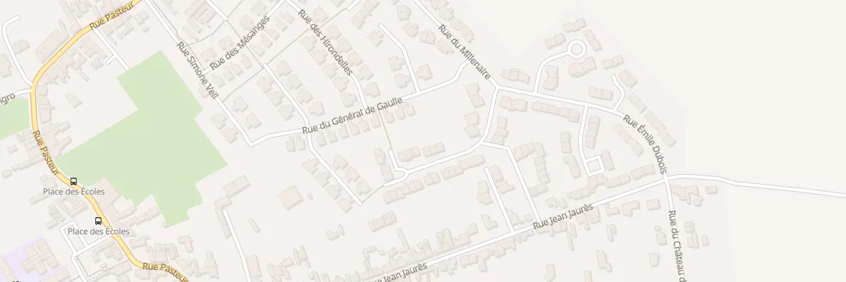 Plan du 36 Rue Émile Dubois à Salomé