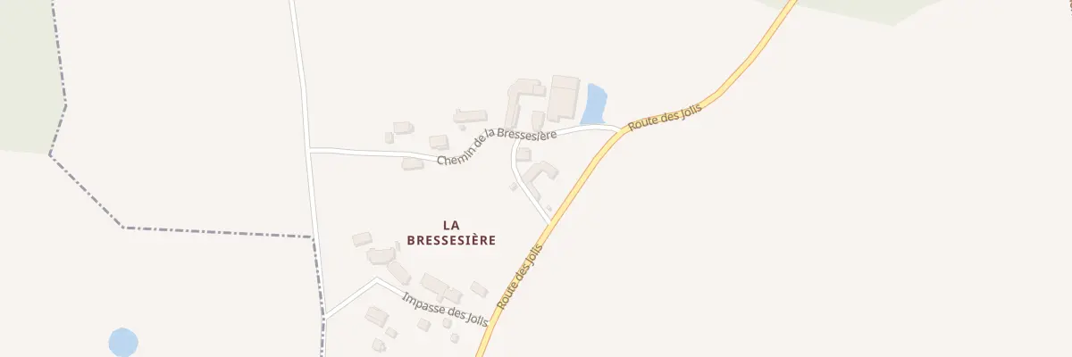 Plan du 5314 La Bressesiere à Gy-les-Nonains