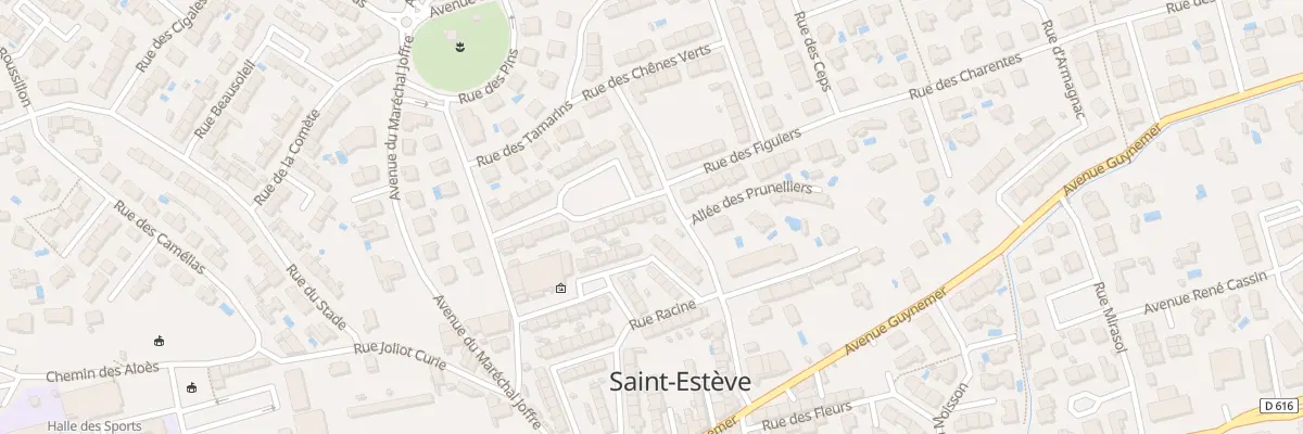 Plan du 26 Rue des Amandiers à Saint-Estève