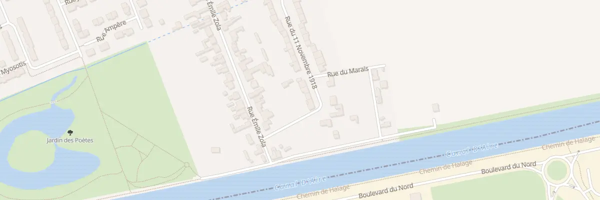 Plan du 46 Rue du 11 Novembre 1918 à Salomé