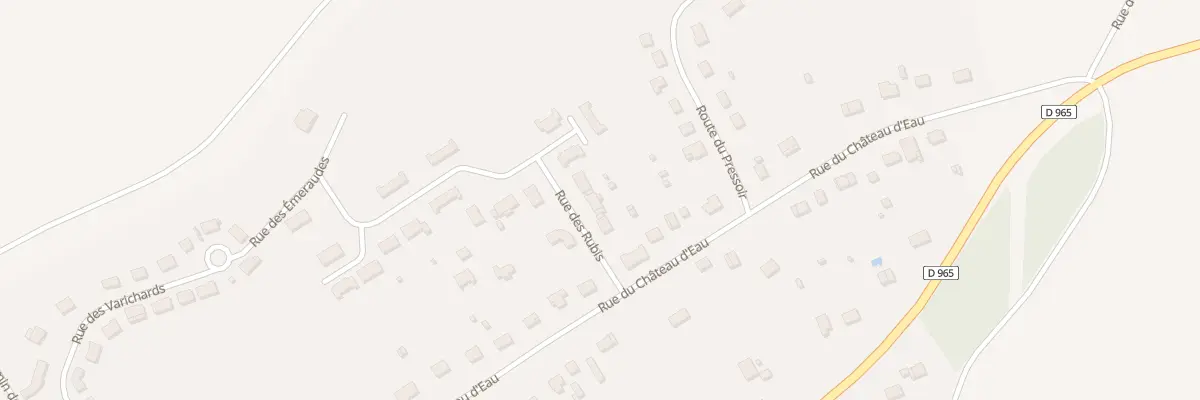 Plan du 4 Rue des Rubis à Bonny-sur-Loire