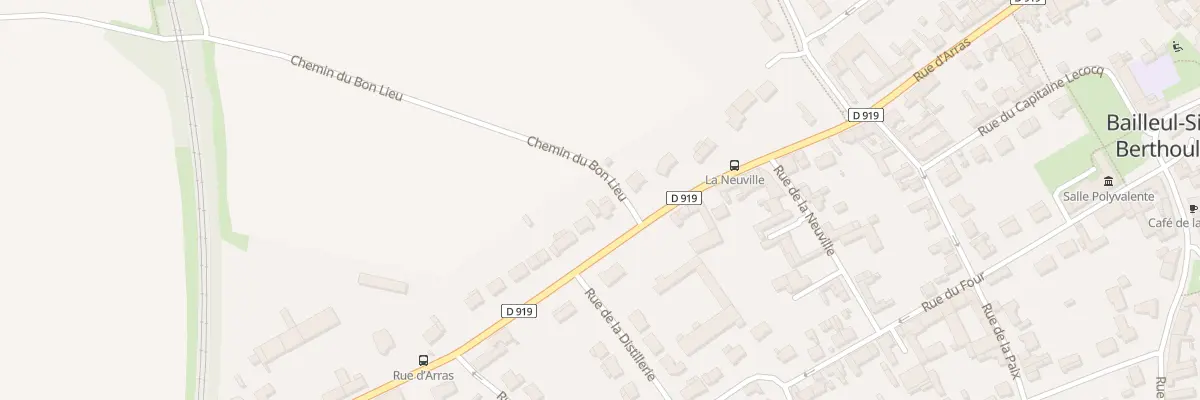 Plan du 468 Rue d’Arras à Bailleul-Sir-Berthoult