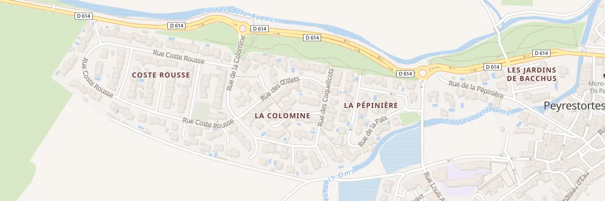 Plan du 6 Rue des Camélias à Peyrestortes
