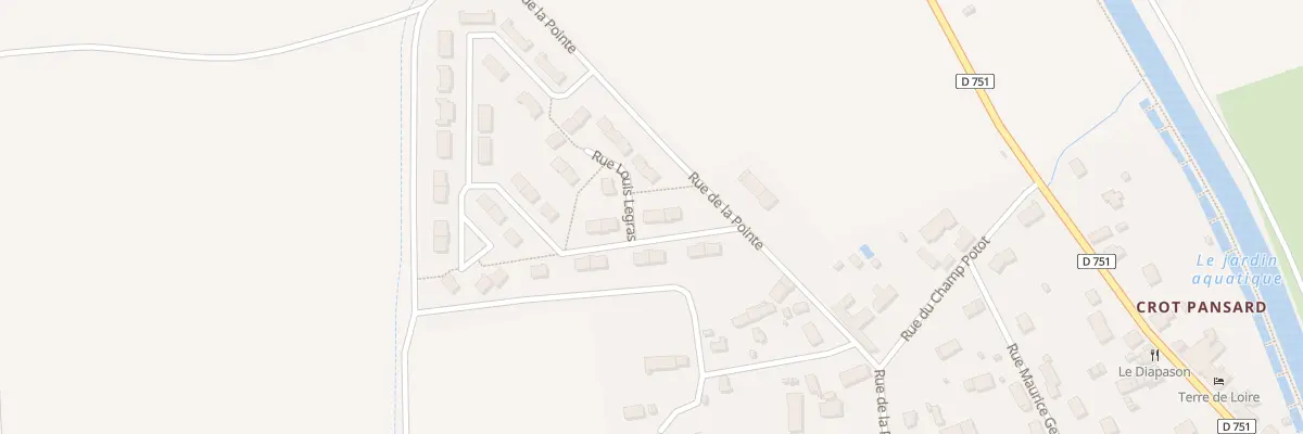 Plan du 4 Rue Maurice Regnard à Belleville-sur-Loire