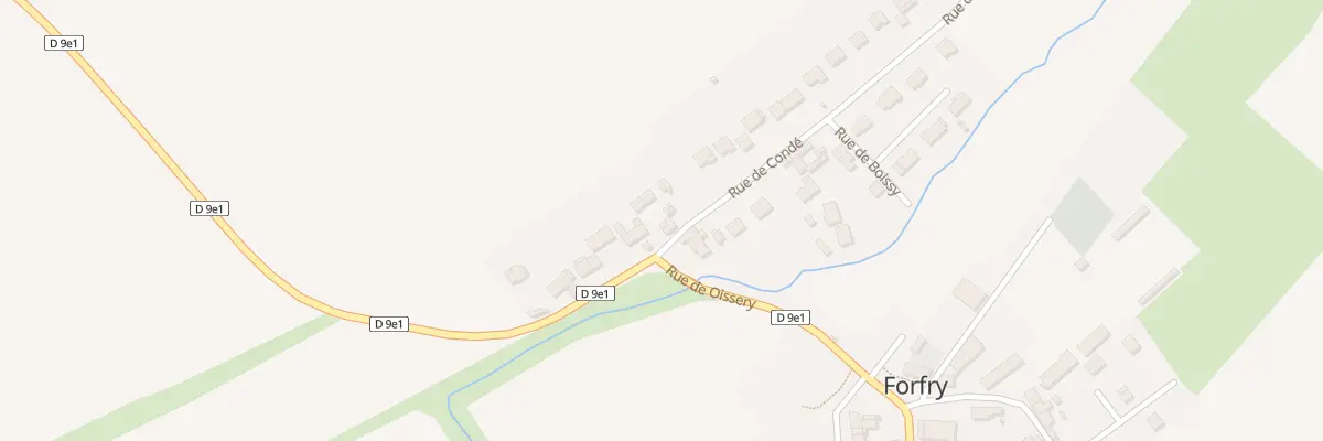 Plan du 3B Rue de Condé à Forfry