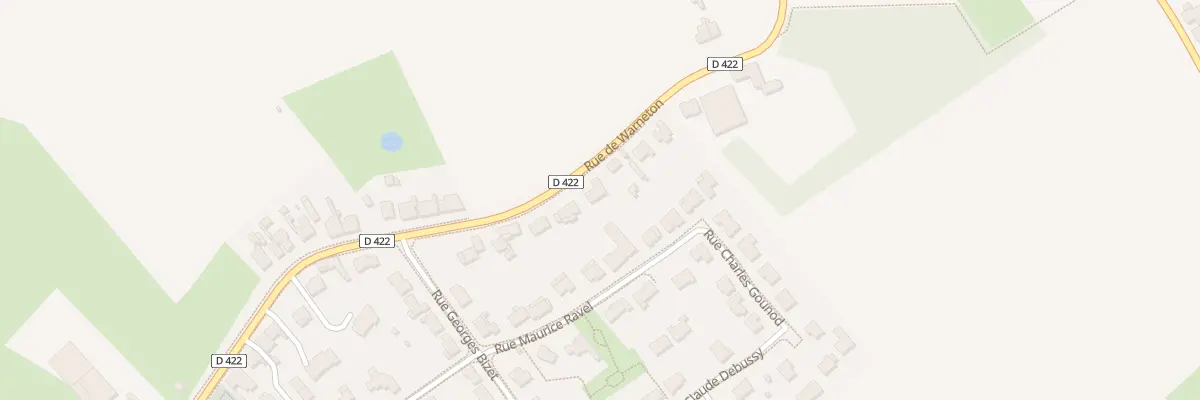Plan du 572 Rue de Warneton à Nieppe