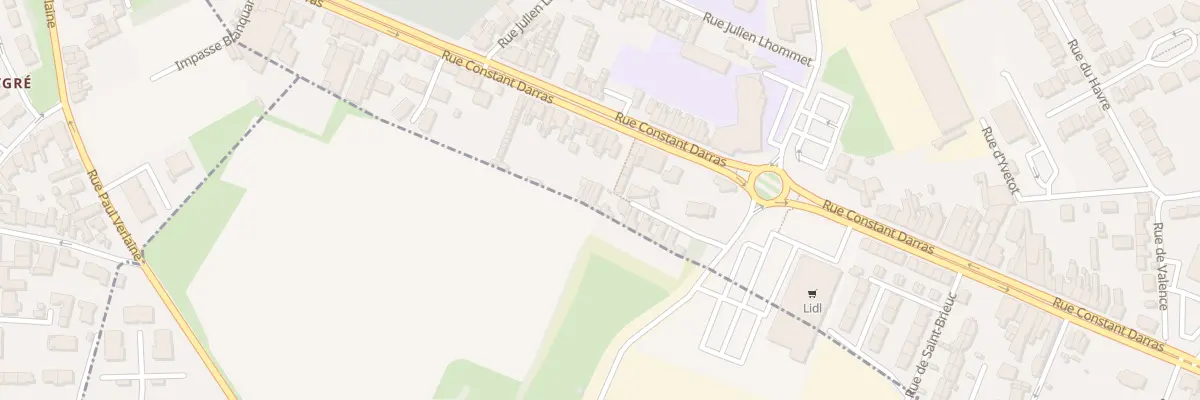 Plan du 2 Rue Désirée Derlique à Sallaumines