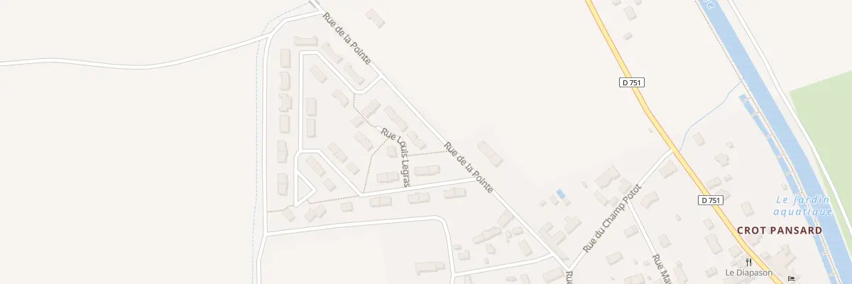 Plan du 2 Rue Louis Legras à Belleville-sur-Loire