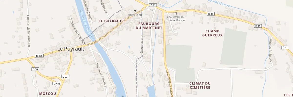 Plan du 26 Rue du Martinet à Châtillon-Coligny