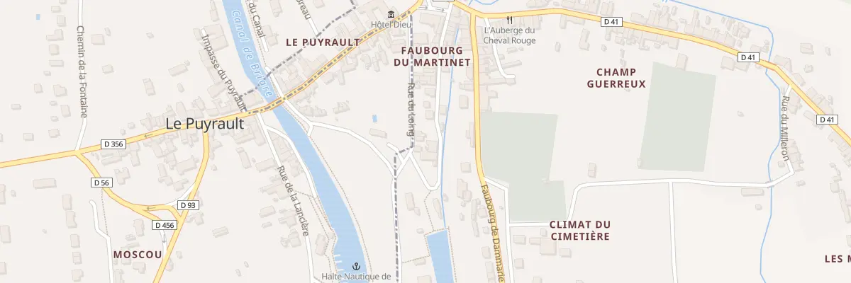 Plan du 13 Rue du Loing à Châtillon-Coligny