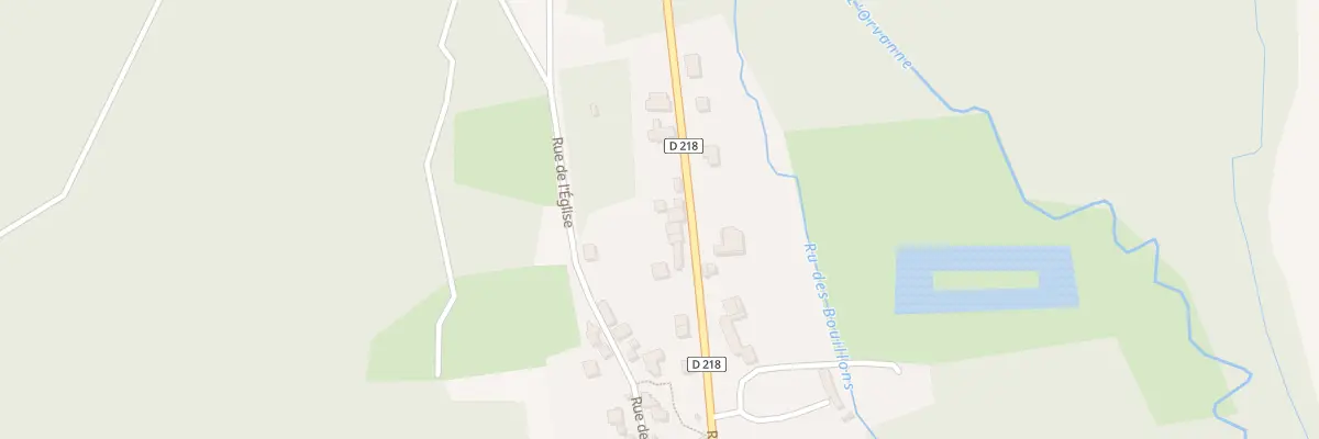 Plan du 18 Rue Grande à Villecerf