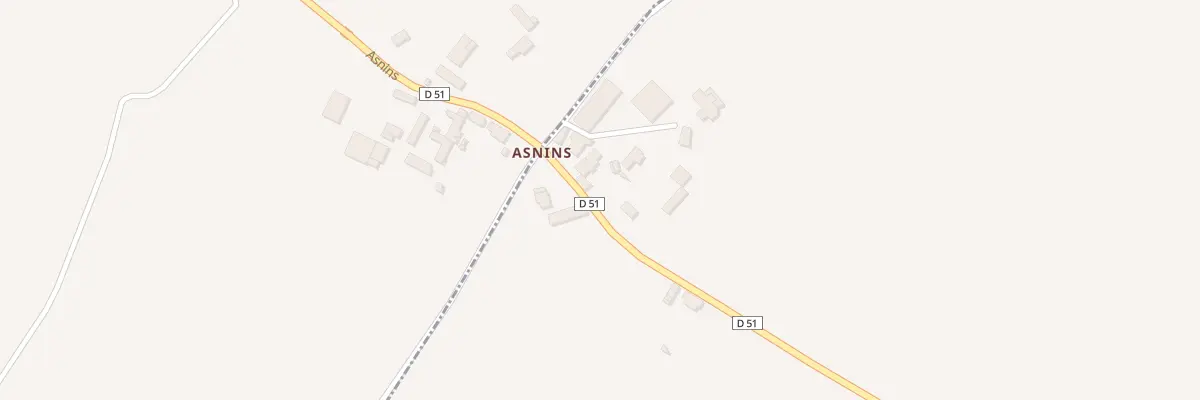 Plan du 152 Asnins à Charentonnay