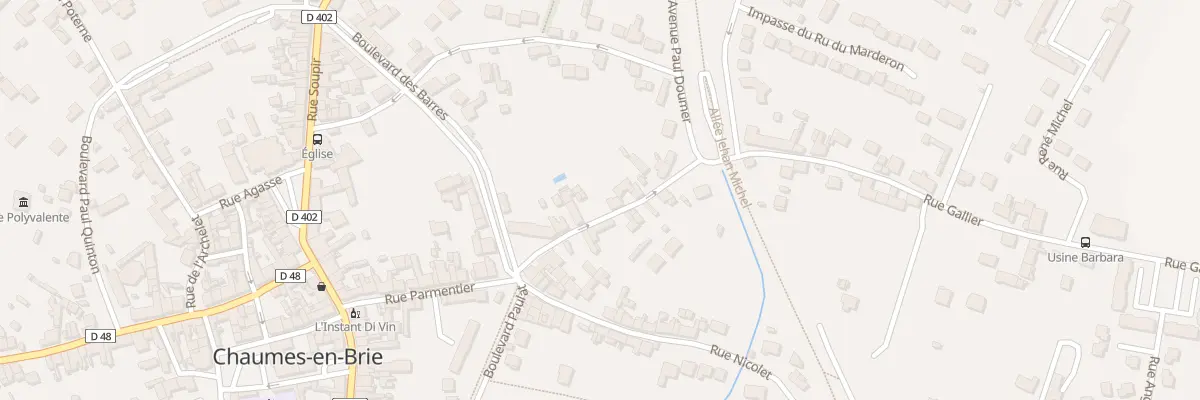 Plan du 7 Rue Gallier à Chaumes-en-Brie