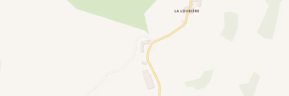 Plan du 5075 La Loubiere à Ségur