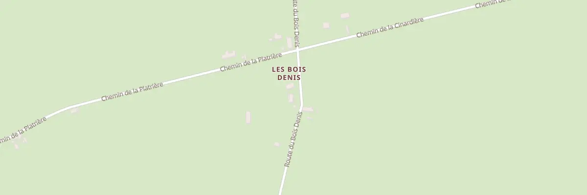 Plan du 5136 Les Bois Denis à Valigny