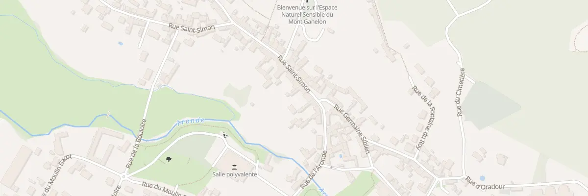 Plan du 5 Rue Saint-Simon à Clairoix