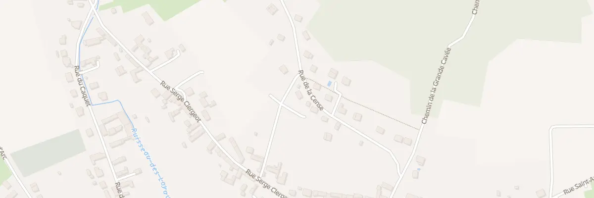Plan du 258 Rue de la Cense à Chevincourt