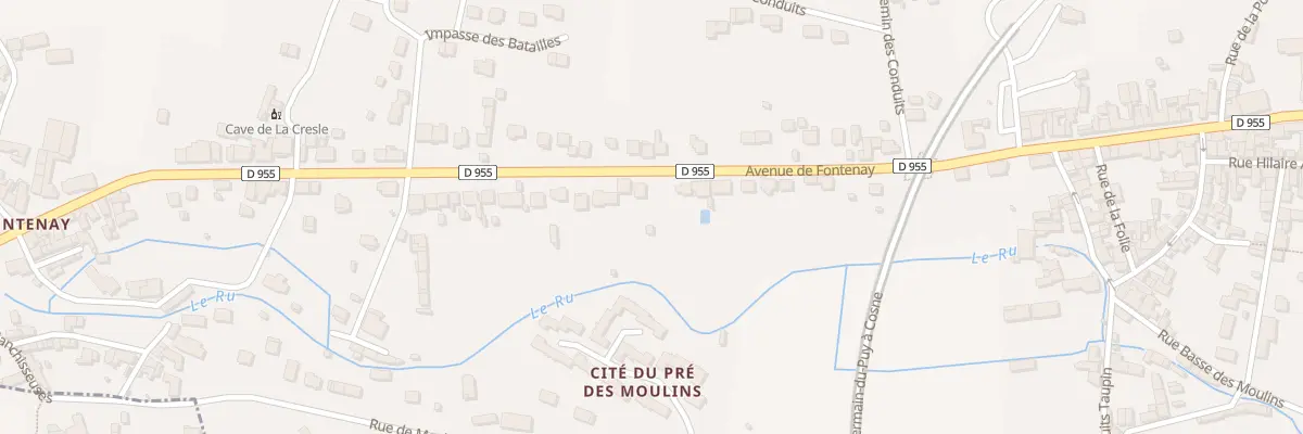 Plan du 23 Av de Fontenay à Saint-Satur