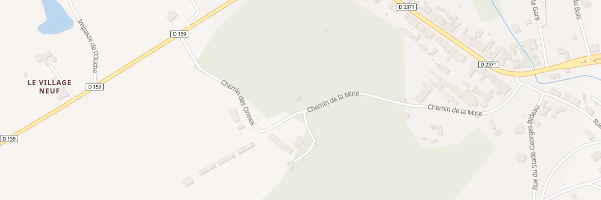 Plan du 16 Che de la Mine à Bézenet