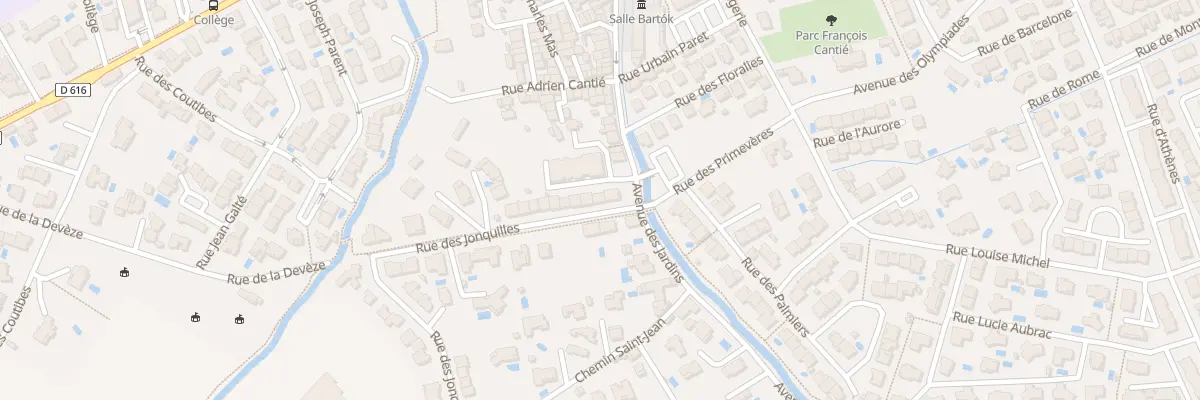 Plan du 4 Rue des Jonquilles à Saint-Estève