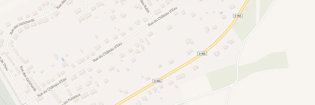 Plan du 22 Rue du Chateau d’Eau à Bonny-sur-Loire