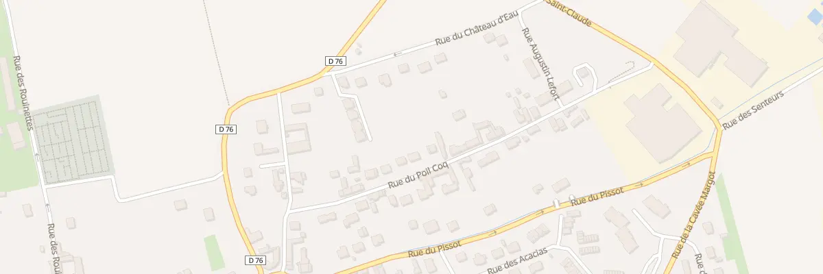 Plan du 17 Rue du Poil Coq à Lassigny