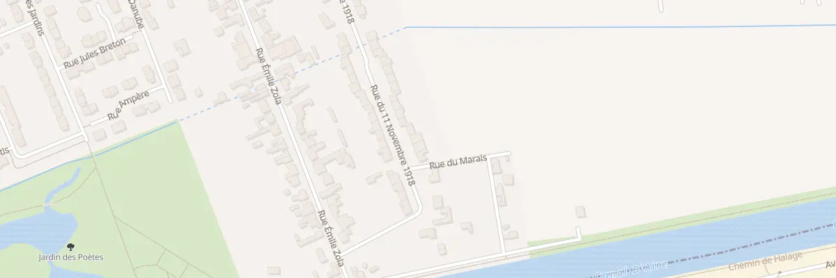 Plan du 39 Rue du 11 Novembre 1918 à Salomé