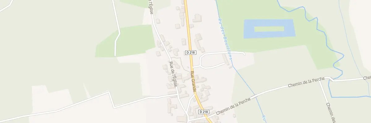 Plan du 28 Rue Grande à Villecerf