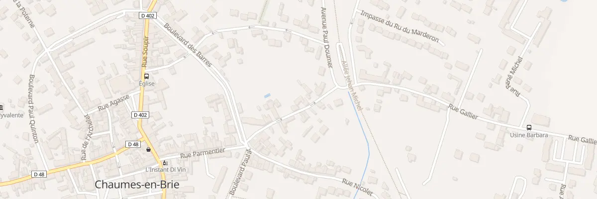 Plan du 9 Rue Gallier à Chaumes-en-Brie