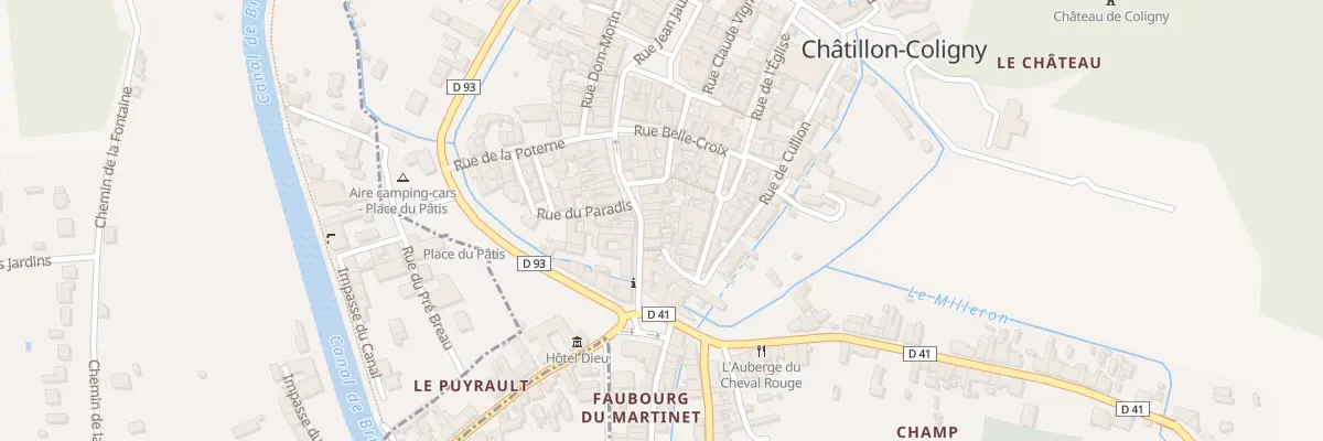 Plan du 59 Rue Jean Jaurès à Châtillon-Coligny