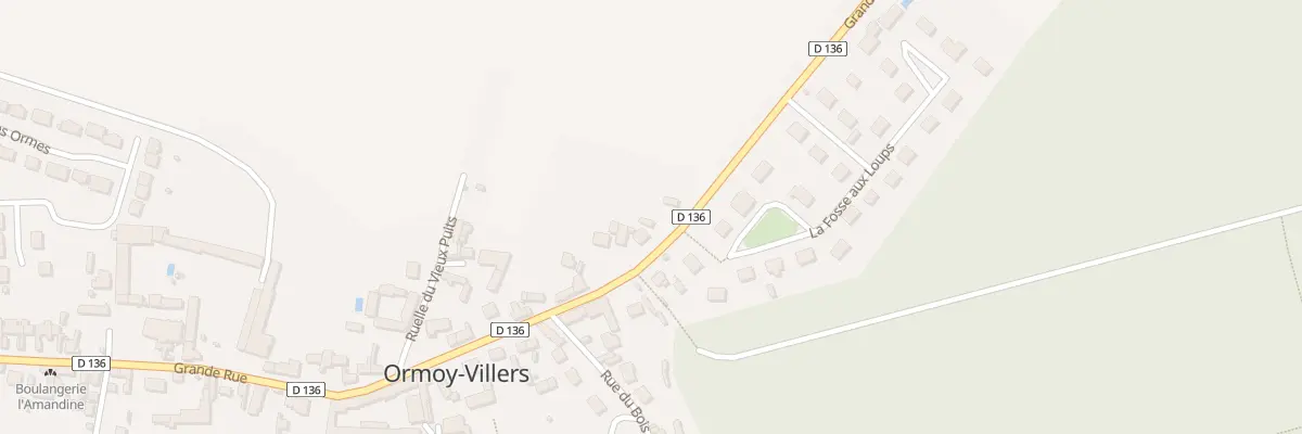 Plan du 55 Gr Grande Rue à Ormoy-Villers