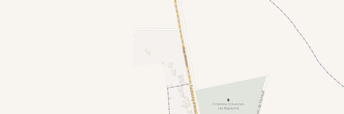 Plan du 84B Rue d’Arras à Avesnes-lès-Bapaume