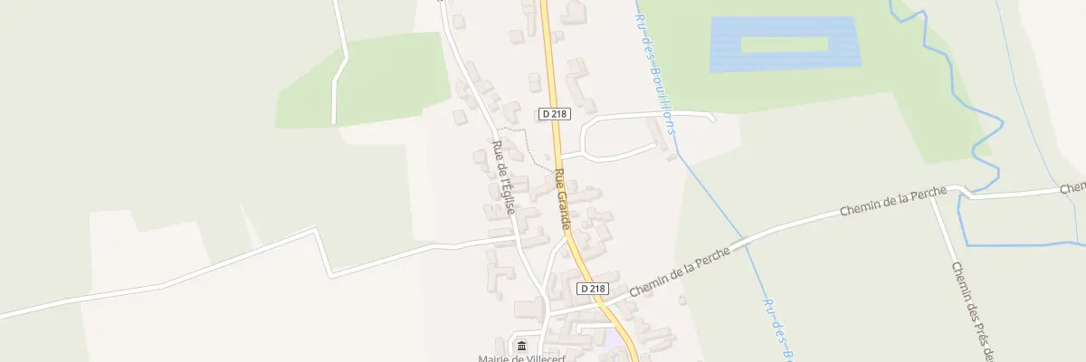Plan du 30 Rue Grande à Villecerf