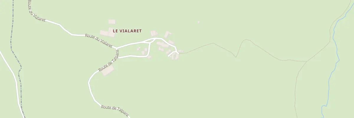 Plan du 5185 Le Vialaret à Lassouts
