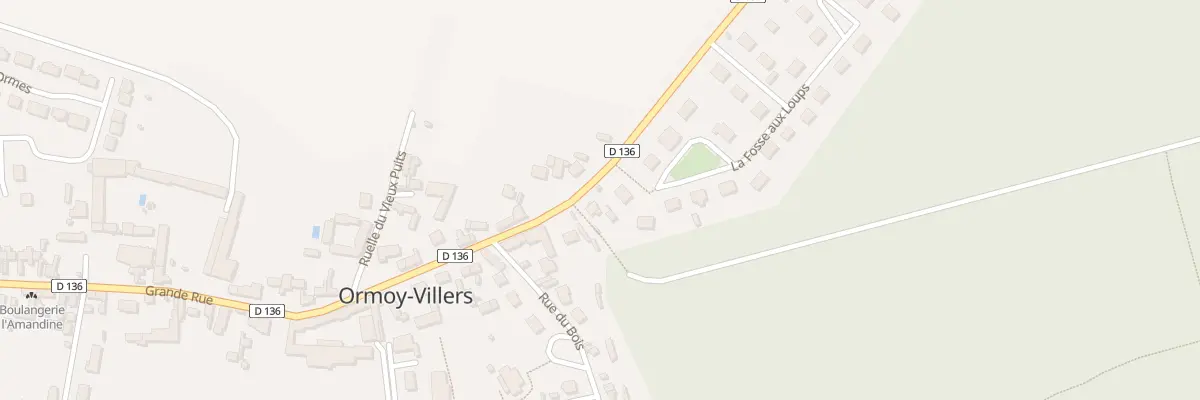 Plan du 42 Gr Grande Rue à Ormoy-Villers