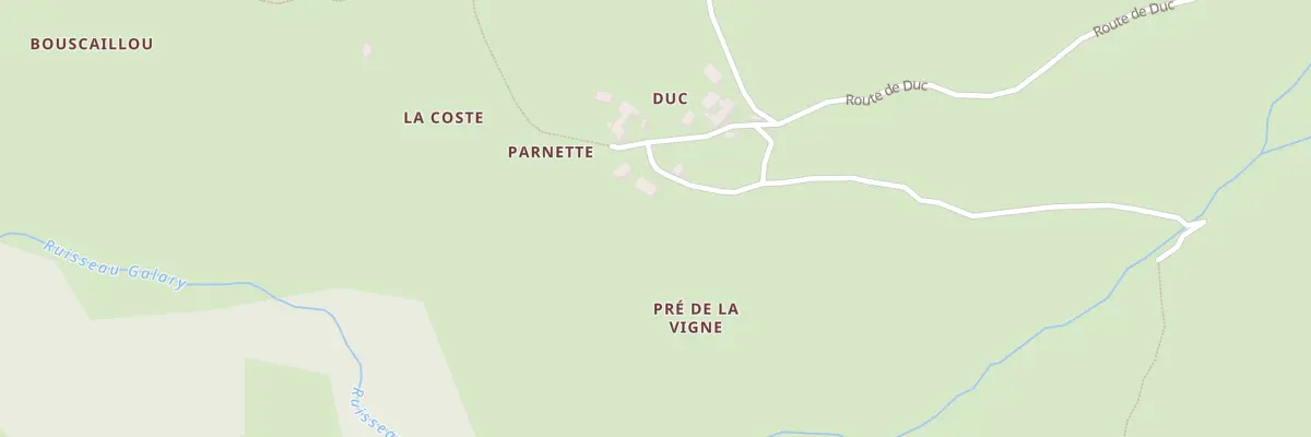Plan du 5213 Duc à Lassouts