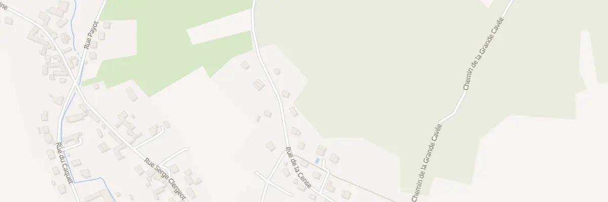Plan du 335 Rue de la Cense à Chevincourt