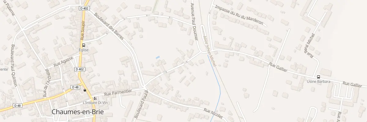 Plan du 11 Rue Gallier à Chaumes-en-Brie