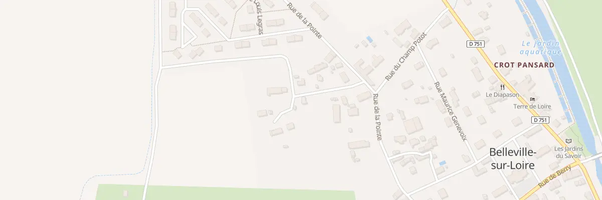 Plan du 5 Rue des Haberts à Belleville-sur-Loire