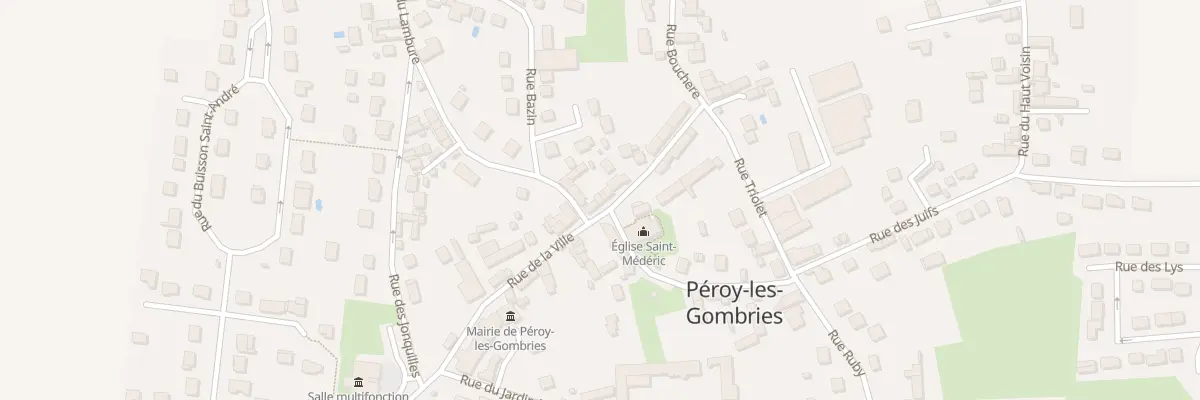 Plan du 275 Rue de la Ville à Péroy-les-Gombries