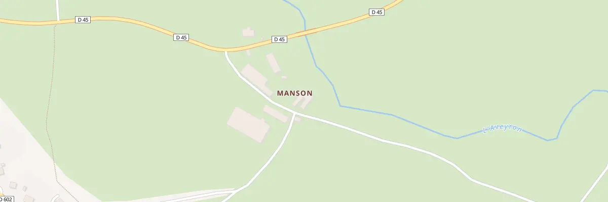 Plan du 5184 Manson à Palmas d’Aveyron