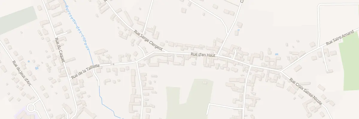 Plan du 21 Rue d’en Haut à Chevincourt