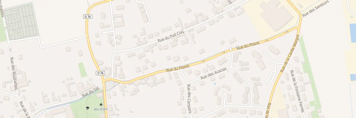 Plan du 11 Rue du Pissot à Lassigny